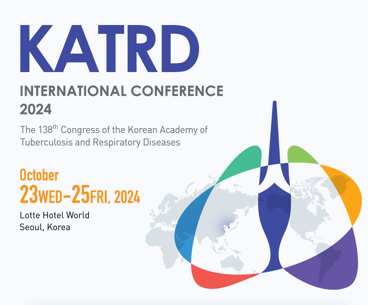 Healthy Breath, Happy Life KATRD International Conference 2019 November 7(Thu) - 8(Fri), 2019 Lotte Hotel World, Seoul, Korea